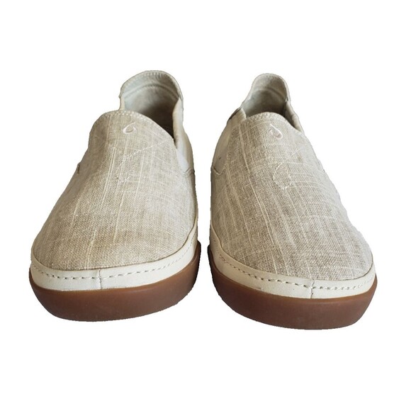 OluKai Lanai Men\'s Size 11 Beige Tan Slip On Casual Shoes Comfort Loafer main image 5